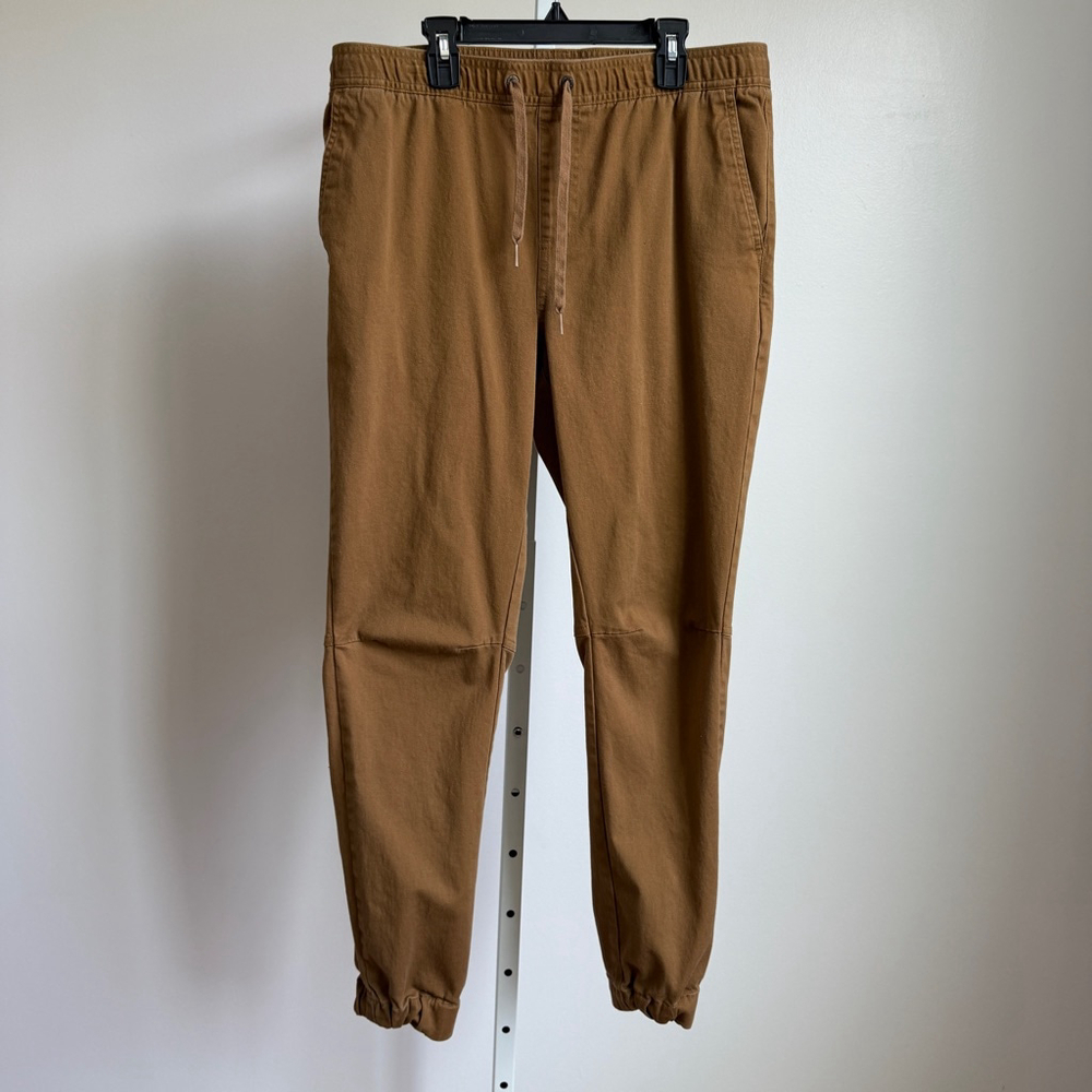 Empyre Cotton Rugged Outdoors Hiking Granola Clean Jogger Pants M Brown